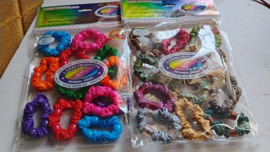 Small Hair Rubber Bands (Pack of 1 / Multicolour / Design), Hair accessories
