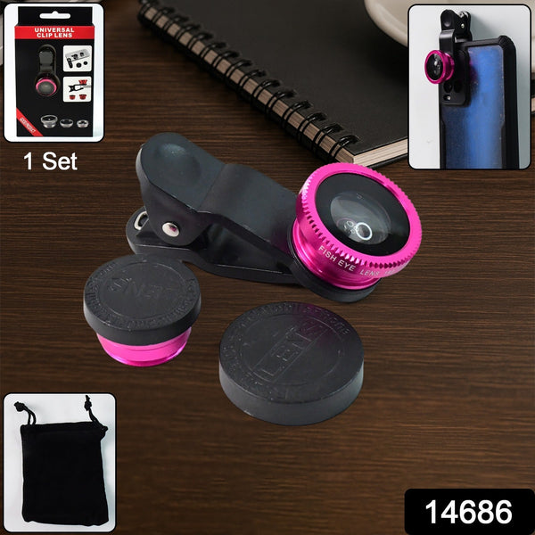 Portable Clip-On Lens for Smartphones